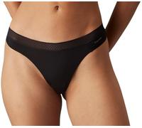 Calvin Klein Underwear Damen String schwarz, Größe S, 7060140 Schwarz S