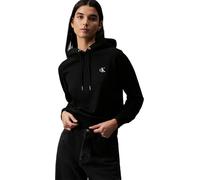 Calvin Klein Jeans Damen CK EMBROIDERY HOODIE, Ck Black, 3XL Plus Tall