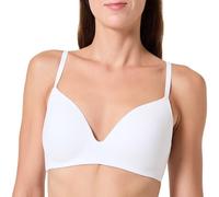 Calvin Klein Damen T-Shirt BH Wire Free Verstellbare Träger, Weiß (White), 75C
