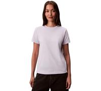 Calvin Klein Damen T-Shirt Kurzarm Archive Jersey Tee mit Rundhalsausschnitt, Violett (Lacey Lilac), M