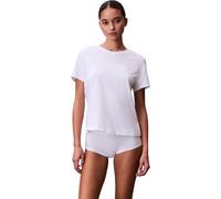 Calvin Klein Pure Cotton Damen T-Shirt schneeweiß - M