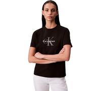 Calvin Klein Damen TShirt Schwarz Druck HerbstWinter - Größe: XL