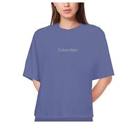 Calvin Klein Damen T-Shirt Kurzarm T-Shirt S/S Crew Neck 000QS6756EVDD Violett S