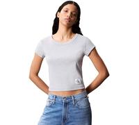 Calvin Klein Jeans T-Shirt Damen hellgrau, M