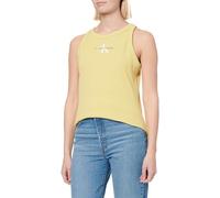 Calvin Klein Damen Tank Top, Grün (Muted Lime), XS