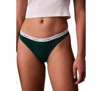 Calvin Klein Damen Thong 000qd5043e Tanga, Green (Turf), XL
