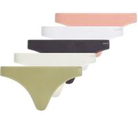 Calvin Klein Damen Thong 5pk 000qd5250e Tangaslip (5er Pack)