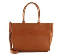 Calvin Klein Damen Tote Bag Tasche Daily Dressed mit Reißverschluss, Braun (Cognac), Einheitsgröße