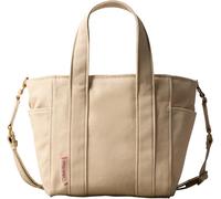 Calvin Klein Damen Tote Bag Tasche Webbing Strap Canvas Klein, Beige (Khaki Canvas), Einheitsgröße
