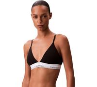 Calvin Klein Underwear Triangel-BH mit Logo-Bund und Spaghettiträgern in Black, Größe S