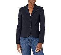 Calvin Klein Damen Two Button Lux (Petite, Standard, & Plus) Blazer, Marineblau, 30