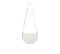 Calvin Klein Damen Umhängetasche Ck Daily Saddle Bag Pebble Klein, Weiß (Bright White), Einheitsgröße