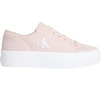 Calvin Klein Damen Vulcanized Sneaker Flatform Low Top, Rosa (Whisper Pink), 41