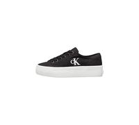 Calvin Klein Sneaker Vulc Flatform Low Schwarz/Bright White Damen Größe 39