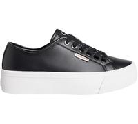 Calvin Klein Damen Vulcanized Sneaker Flatform mit Plateau, Schwarz (Ck Black), 38