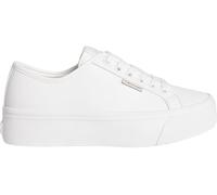 Calvin Klein Vulc Flatform Leather Bright White Größe: 41 | Trainers Outlet | Damen | Weiß