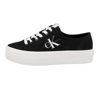 Calvin Klein Damen Vulcanized Sneaker Plateau, Schwarz (Black), 40
