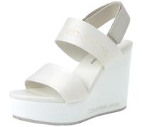 Calvin Klein Damen Wedge Sandal Webbing in Mtl Yw0yw01479Sandalen