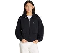 Calvin Klein Damen Windbreaker Jacke Cotton Nylon Dünn, Schwarz (Ck Black), M