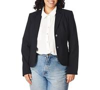 Calvin Klein Damen Women's Two Button Lux Suit Blazer, Marineblau, 40