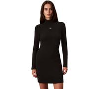 Calvin Klein Damen Woven Label Minidress Lv047h388g Kleider (1er Pack)