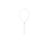 Calvin Klein Damen-Y-Halskette aus Edelstahl | Sculptural-Bubbles-Kollektion, silberfarben, SKU: 35000808