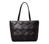 Calvin Klein Diamond Quilt Medium Shopper M CK Black