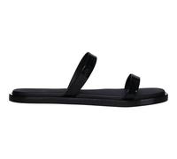 Calvin Klein DOUBLE BAR SLIDE Damensandalen, schwarz, größe 36