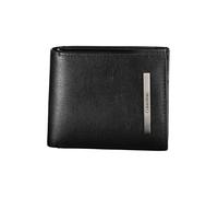 Calvin Klein Herren Geldbörse Schwarz mit Logo - Größe: UNI