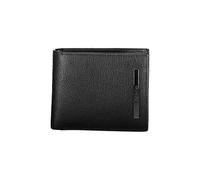 Calvin Klein - Elegante Schwarze Leder Rfid Geldbörse - - Accessories - Herren - Schwarzk - ONE SIZE