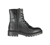 Calvin Klein - Eleganter Schwarzer Schnürstiefel - - Shoes - Damen - Schwarzk - 36 EU