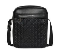 Calvin Klein Emblem Mini Bag Umhängetasche 17 cm schwarz