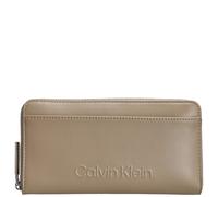Calvin Klein Embossed Logo - Geldbörse L 12cc 19.2 cm RFID (crockery)