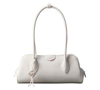 Calvin Klein Embossed Schultertasche 30 cm weiss