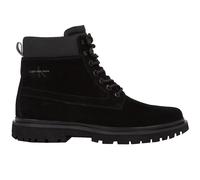 Calvin Klein Herren Eva Mid Schnür, Wildleder Mittelhoher Stiefel, Schwarze Stormfront, 44.5 EU
