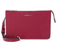 Calvin Klein EW Double Compartment Xbody Cerise