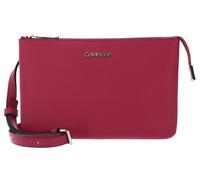 Calvin Klein EW Double Compartment Xbody Cerise