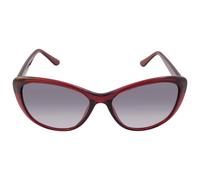 Calvin Klein - Farbverlauf-Sonnenbrille für Damen (Burgunderrot/Grau) Einheitsgröße