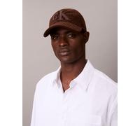 Calvin Klein Felt Monogram Patch Cap Chocolate Martini Größe: OS | Hüte Outlet | Herren | Braun