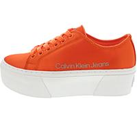 Calvin Klein Flatform+ Cupsole Satin Sneaker Rot - Rot / 38