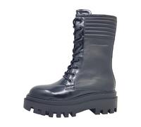 Calvin Klein Flatform Knee Boot Laceup YW0YW011370GT Schwarz 0GT- Triple Black EU 40