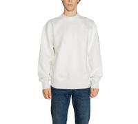 Calvin Klein Fleece-Pullover Herren Weiß - Größe: L