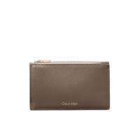 Calvin Klein Foil Logo Dbl Zip Cardcase VFU - Desert Taupe One Size