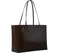 Calvin Klein Foil Logo Glossy Tote W/ Pouchlv04f3537g Glänzende Tragetasche mit Folien-Logo