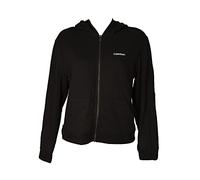 Calvin Klein Full Zip Hoodie Pullover, Damen, Schwarz (Black), Xs