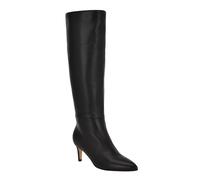 Calvin Klein Garray Kniehohe Stiefel für Damen, Schwarzes Leder 001, 35 EU