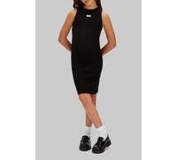 Calvin Klein Girls Rib Sleeveless Dress Black Größe: 10 | Kleider Outlet | kids | Schwarz