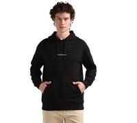 Calvin Klein Grid Monogram Hoodie Sweatshirt Herren, schwarzes, L