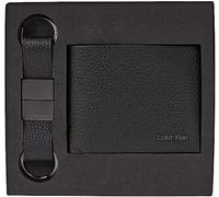 Calvin Klein SLG Giftset Minimalism Bifold 5CC Keyfob CK Black