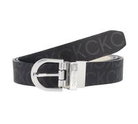 Calvin Klein Gürtel Leder mono-black 95 cm